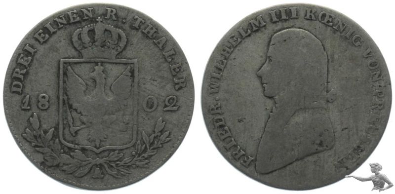 Preussen 1/3 Taler 1802